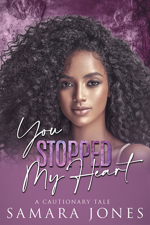 Image of a quiet, introspective Black woman with a guarded expression, representing the heroine of a slow burn interracial love story.